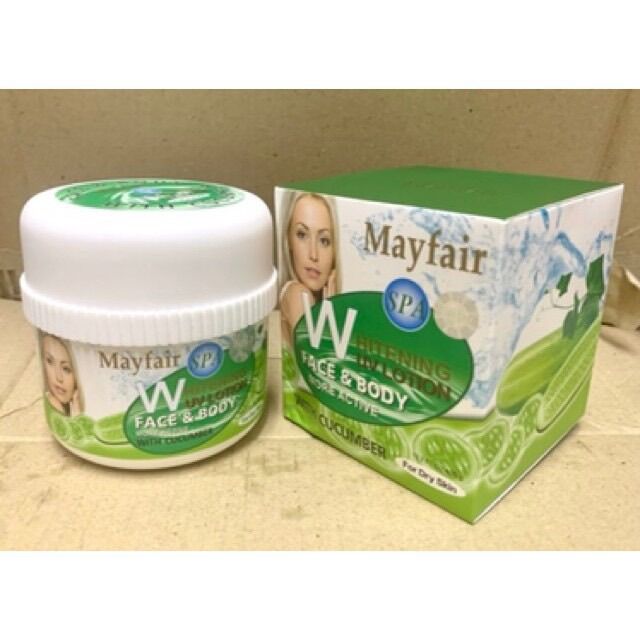 [HCM]Kem dưỡng da Face And Body mayfair whitening UV lotion - chiết xuất dưa leo & trái cây HX044 - Làm đẹp / Chăm sóc cá nhân / Tắm & Chăm sóc cơ thể / Cải thiện & Chăm sóc cơ thể