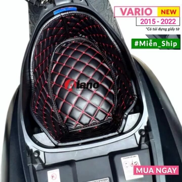 Đệm cốp cách nhiệt có túi cho xe máy vario / 125 - 155