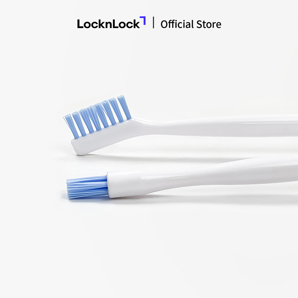 ETM415 - Bộ Bàn Chải Vệ Sinh Các Khe Kẽ Hẹp LocknLock, 2 cái/bộ - Đầu chổi nhỏ và thân dẹp dễ làm sạch các khe hẹp - Hàng chính hãng