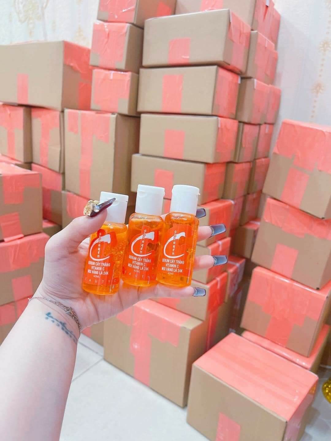 COMBO 3 BODY  BALI + 3 SERUM LÁ VÀNG 24K