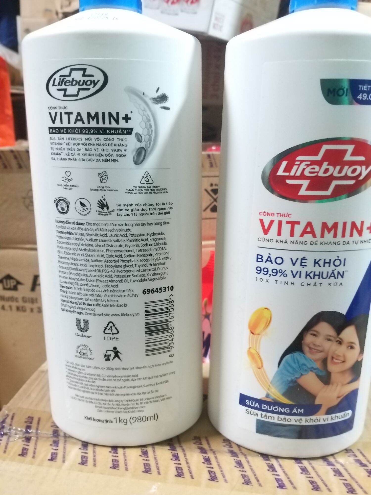 Sữa Tắm LIFEBUOY 1.4kg Chăm Sóc Da