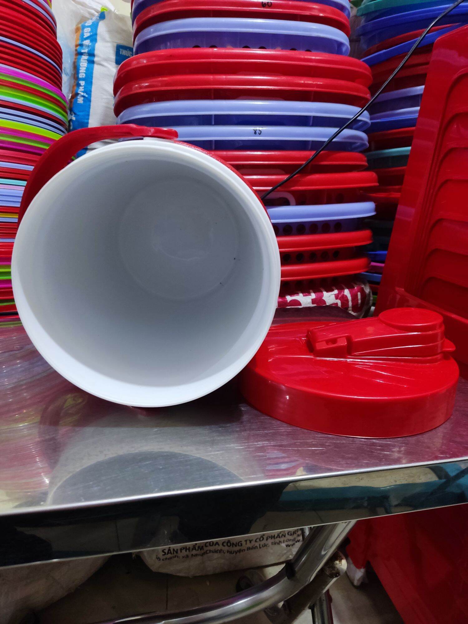 BÌNH GIỮ NHIỆT NẮP BẬT TÝ LIÊN 1L_2L_3L_5L.