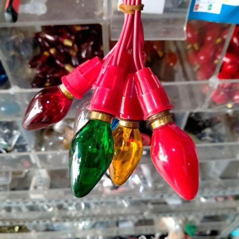 Bóng đèn ông địa, đèn thờ, bóng cà na, trái ớt, quả nhót