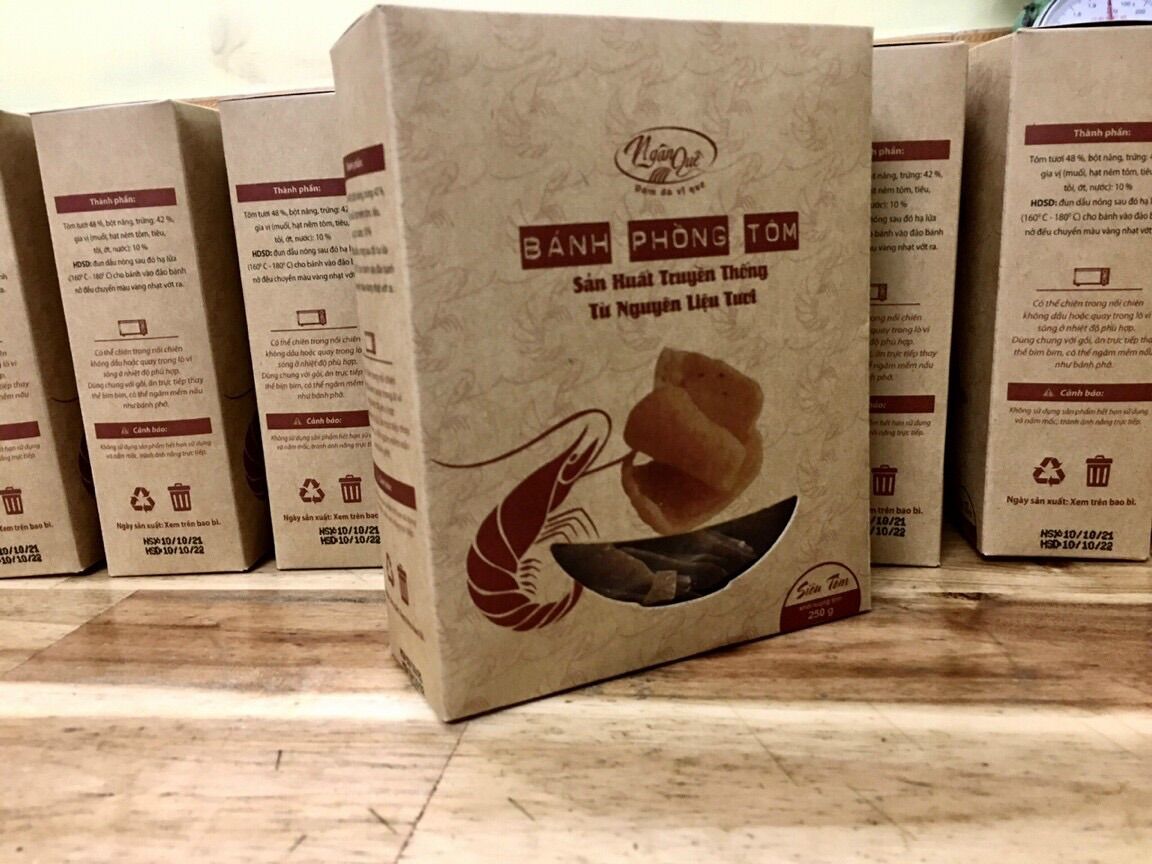 Bánh phồng tôm siêu tôm
