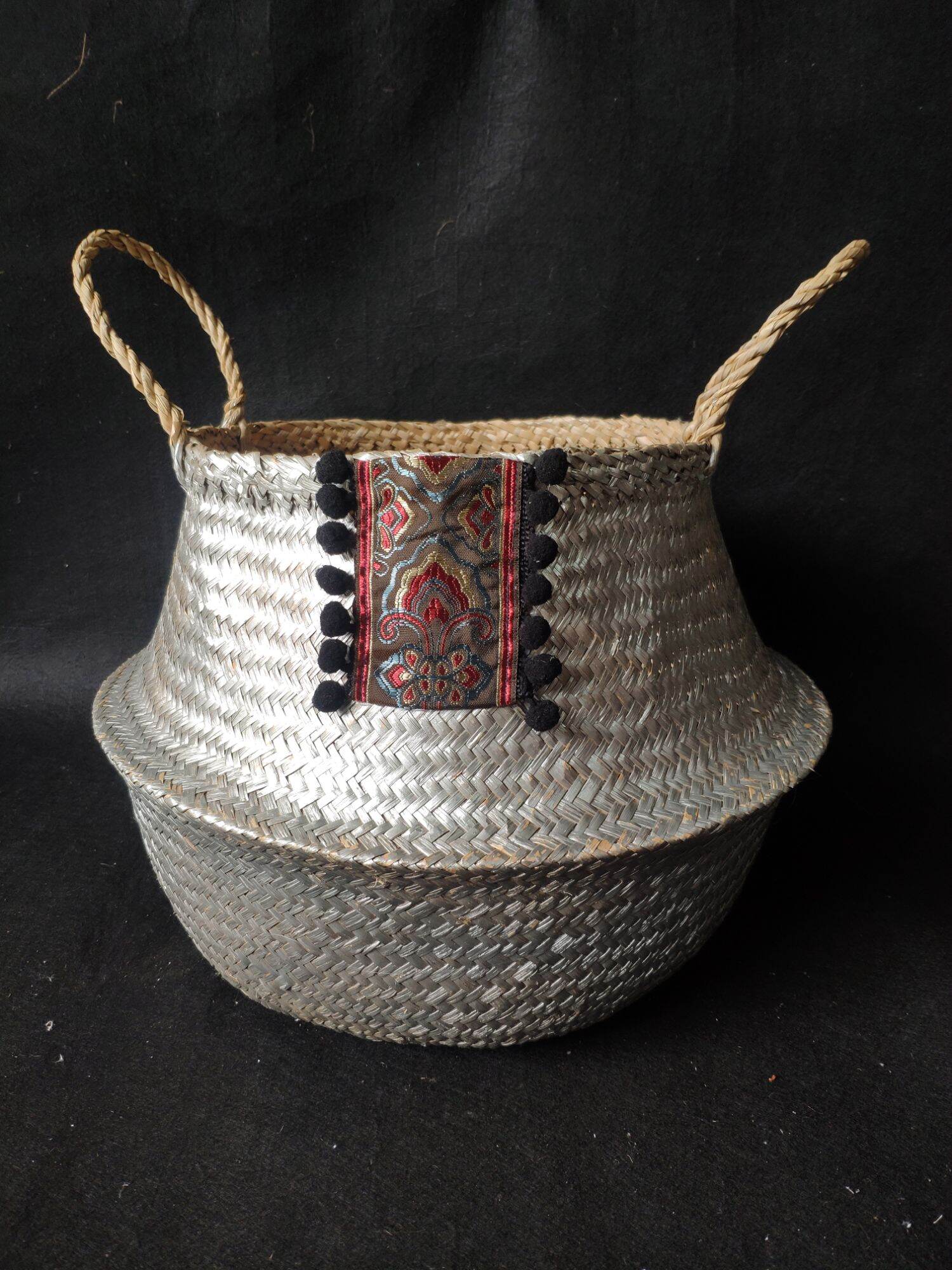 Giỏ, sọt cói thanh lý size 35cm