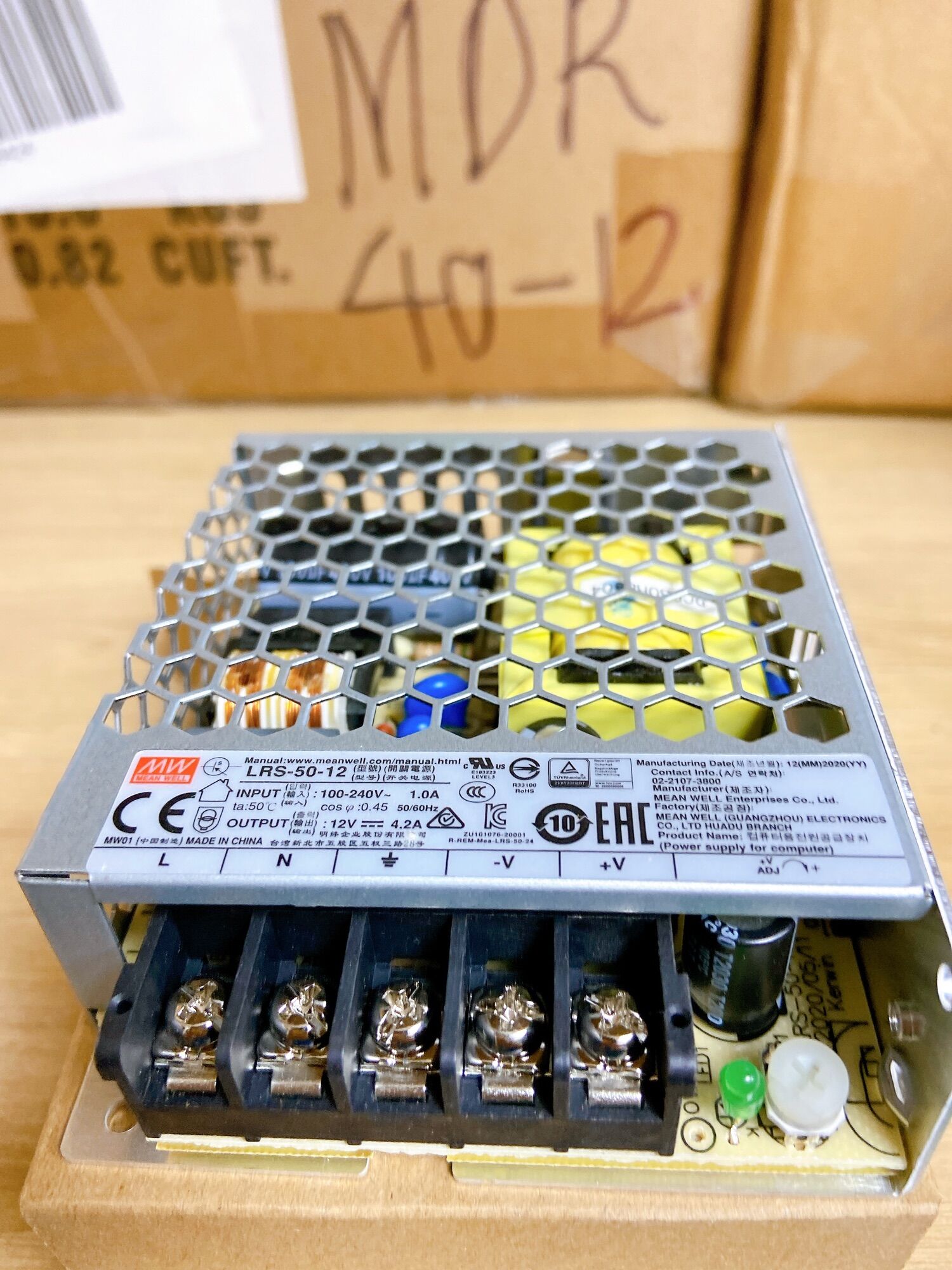 Nguồn 12v meanwell lrs 50-12