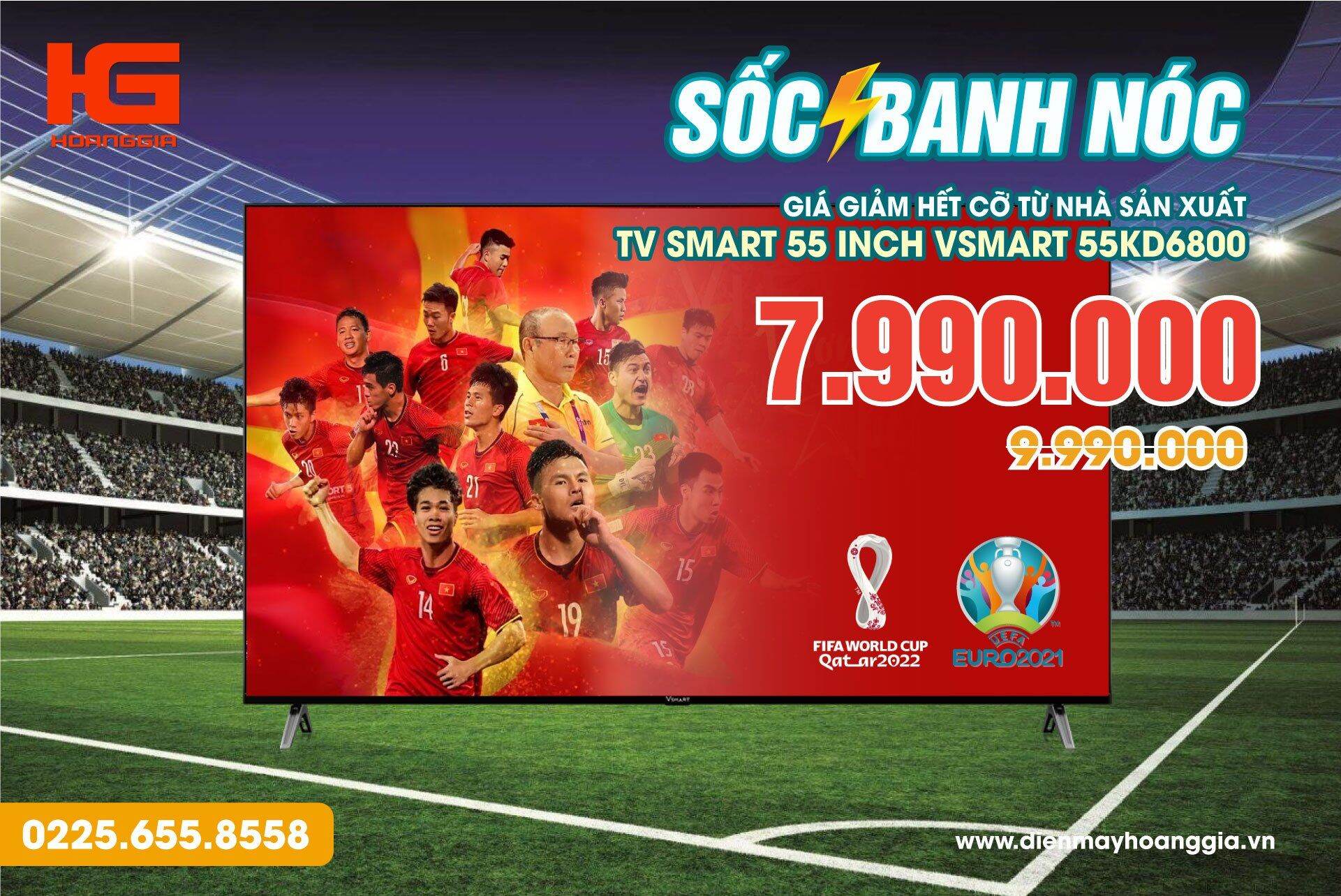 Tivi Vsmart 55 inch 4k KD6800