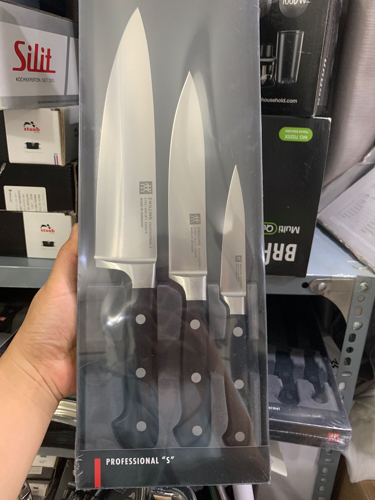 🇩🇪Bộ dao Zwilling Professional S 3 món made in Germany