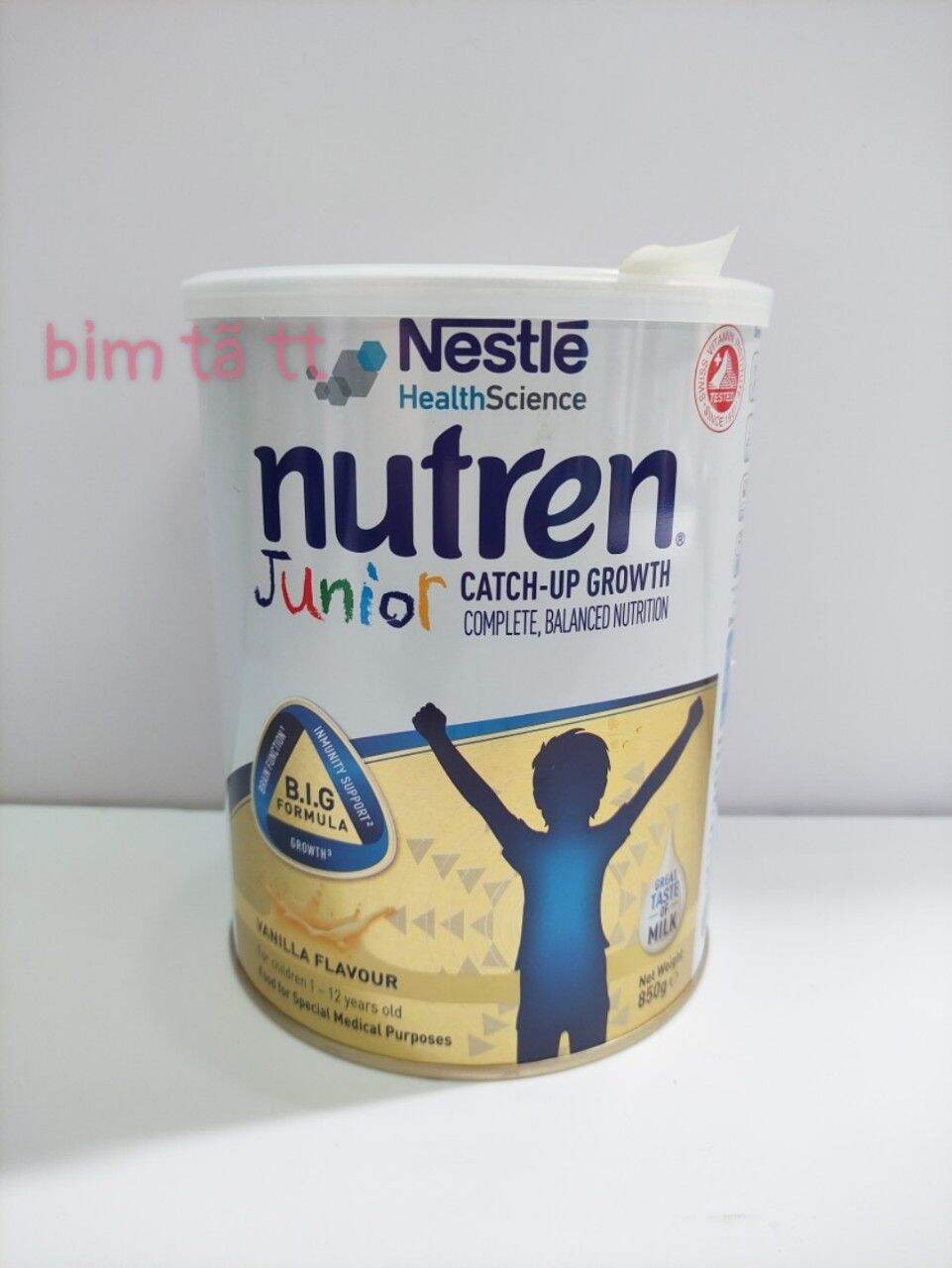 Sữa nutren junior thuỵ sĩ 400g/850g date mới 10/2024 mua nhiều giảm thêm