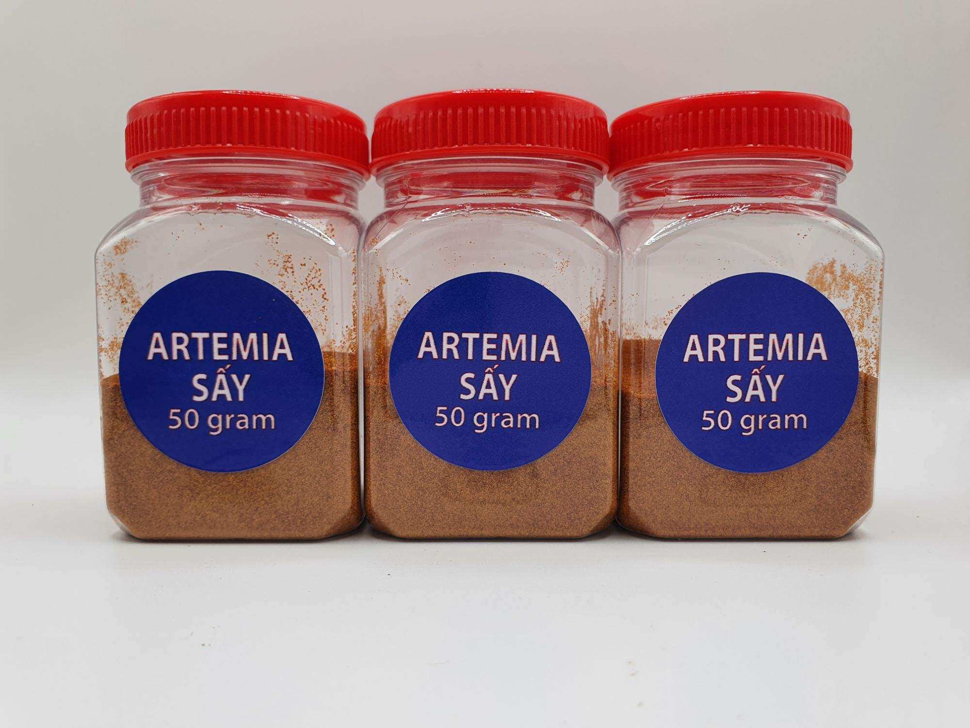 Artemia Sấy Khô 50g : thức ăn cá,  artemia , bobo