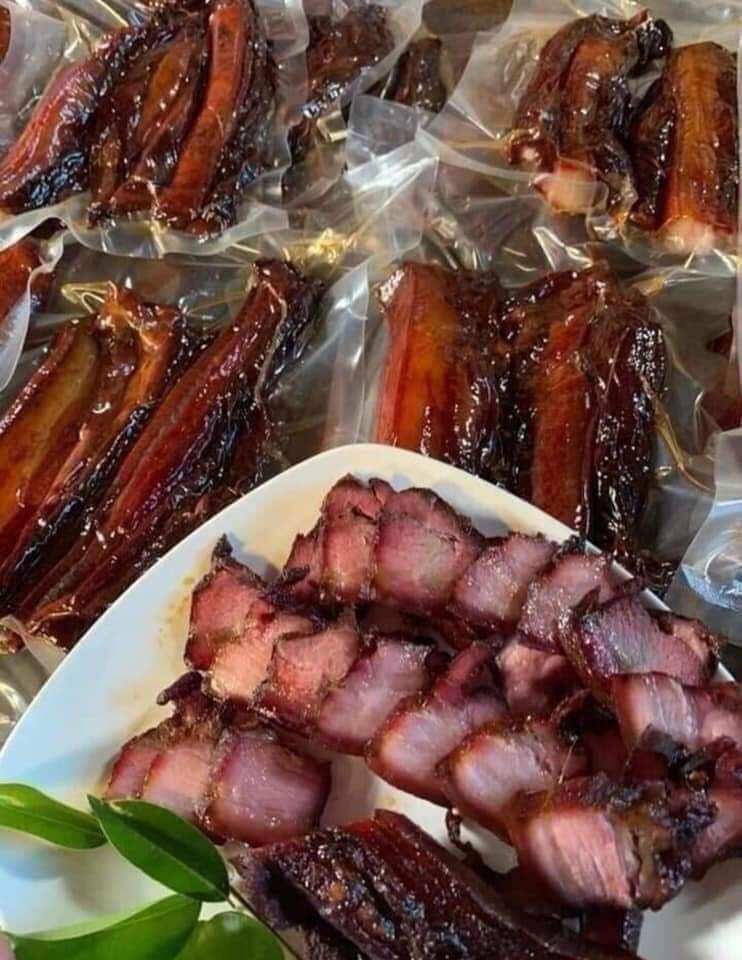 thịt ba chỉ gác bếp 500g đặc sản vùng cao thơm ngon