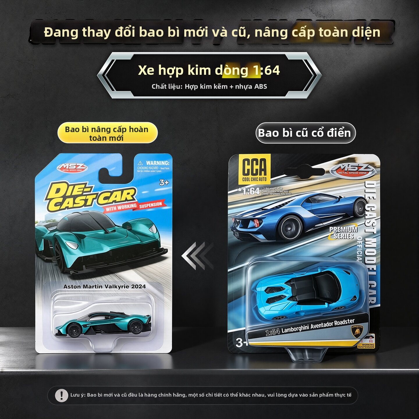 Mô Hình Xe Thể Thao Nhỏ 1:64