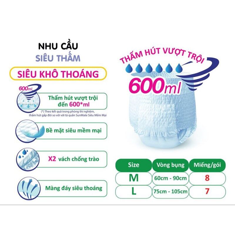 Tả Quần Sunmate  M07/L7