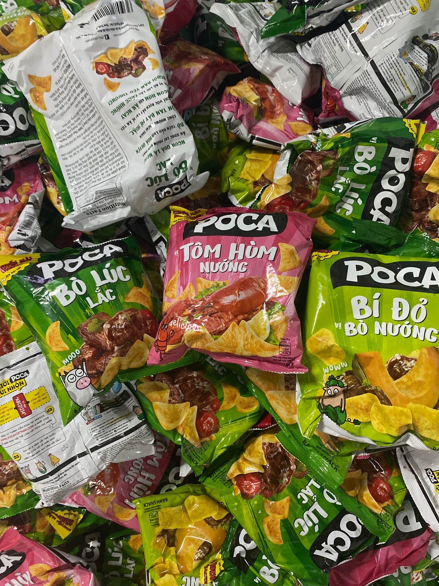 1kg snack tôm hùm nướng, bò lúc lắc