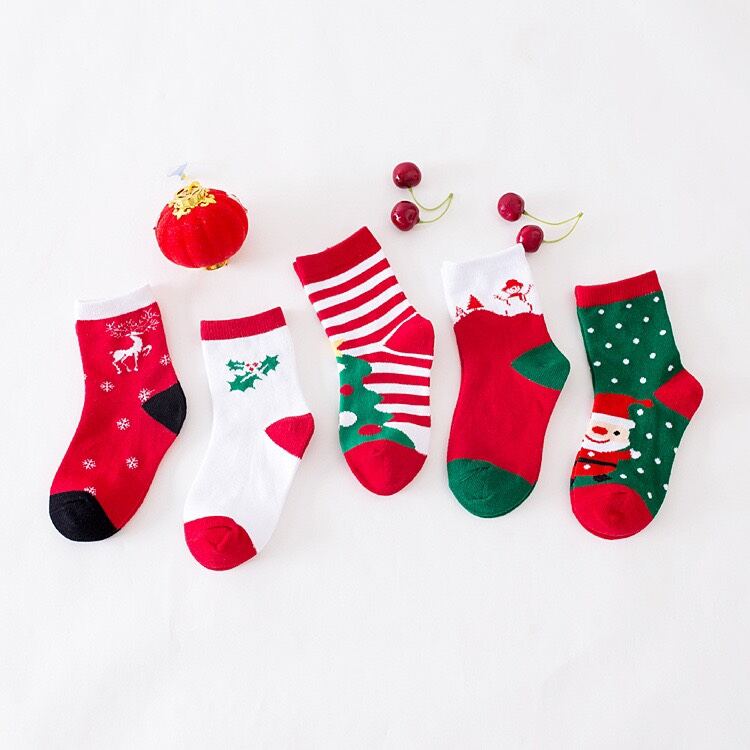 combo tất + hộp quà noel