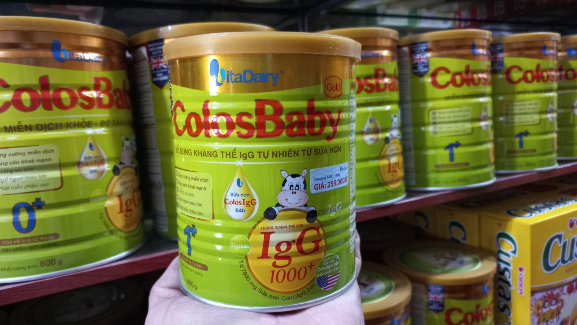Sữa ColosBaby 1+ Lon 400g