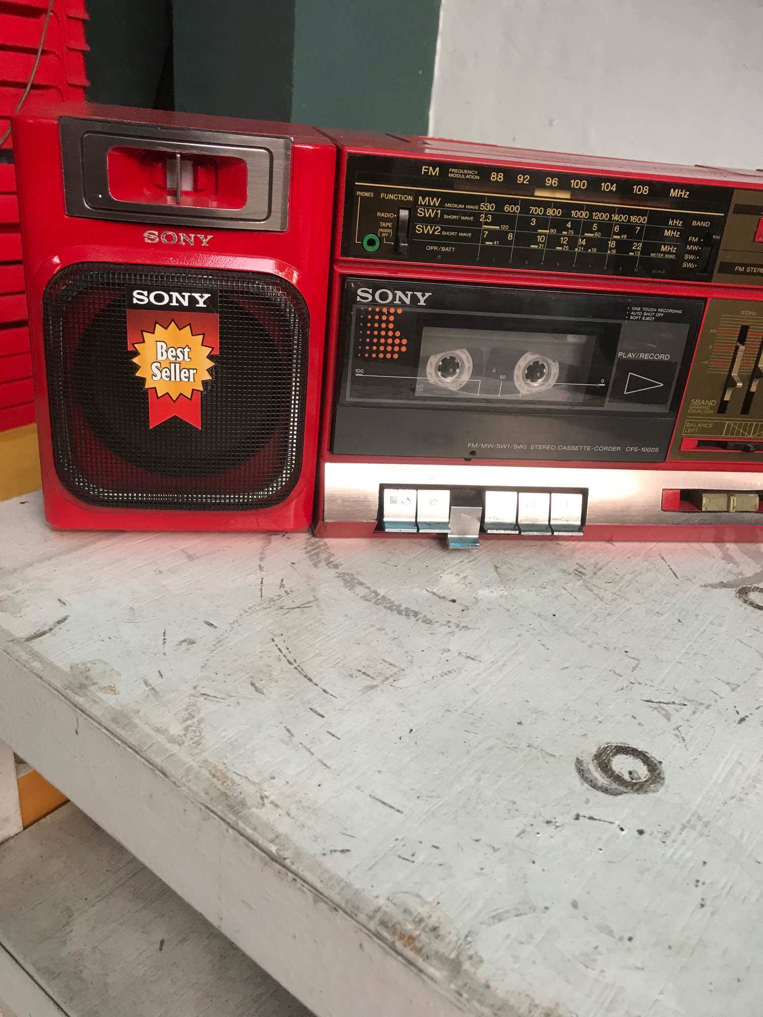Radio casette sony cfs 1000s