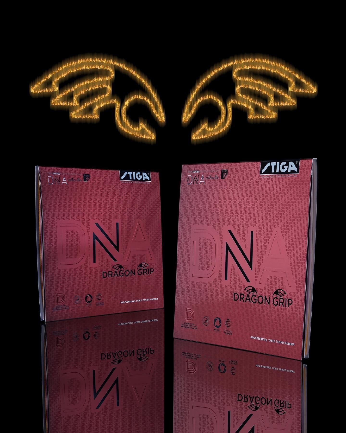 Mặt vợt bóng bàn STIGA DNA DRAGON GRIP Đen
