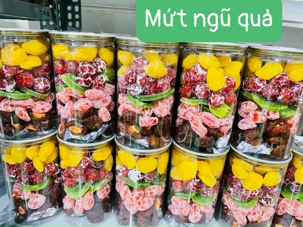 500gr Ô mai xí muội mix 4 loại chua chua ngọt ngọt đặc sản Đà Lạt