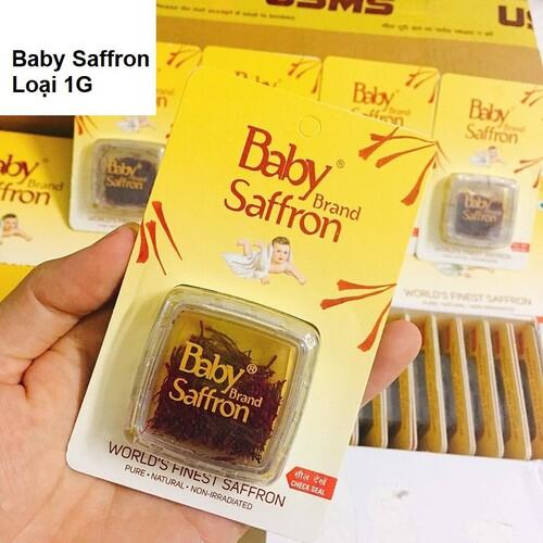 Baby Saffron 1g - Nhuỵ hoa nghệ tây từ Ấn Độ