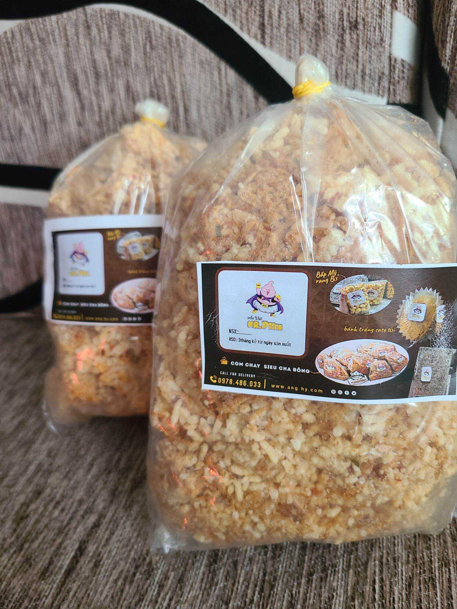 CƠM CHÁY BỂ SIÊU CHÀ BÔNG - gói 400gam