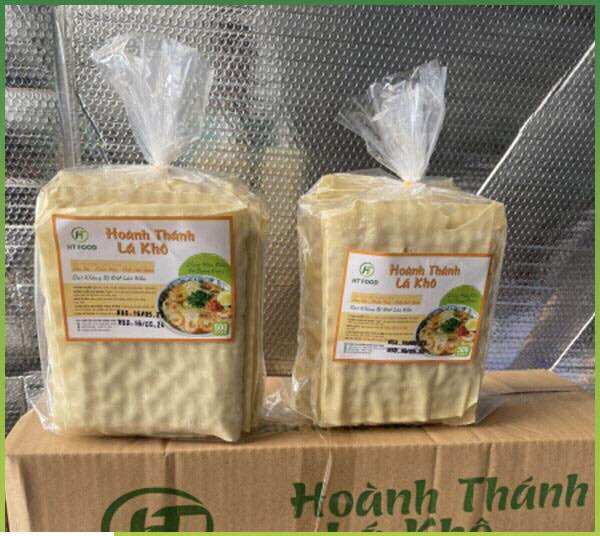 Combo 5 bịch Hoành thánh lá khô x 500g