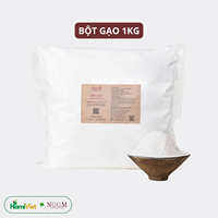 Bột gạo Noom từ 2 giống lúa tẻ thuần chủng trứ danh đất Quảng canh tác tự nhiên hữu cơ