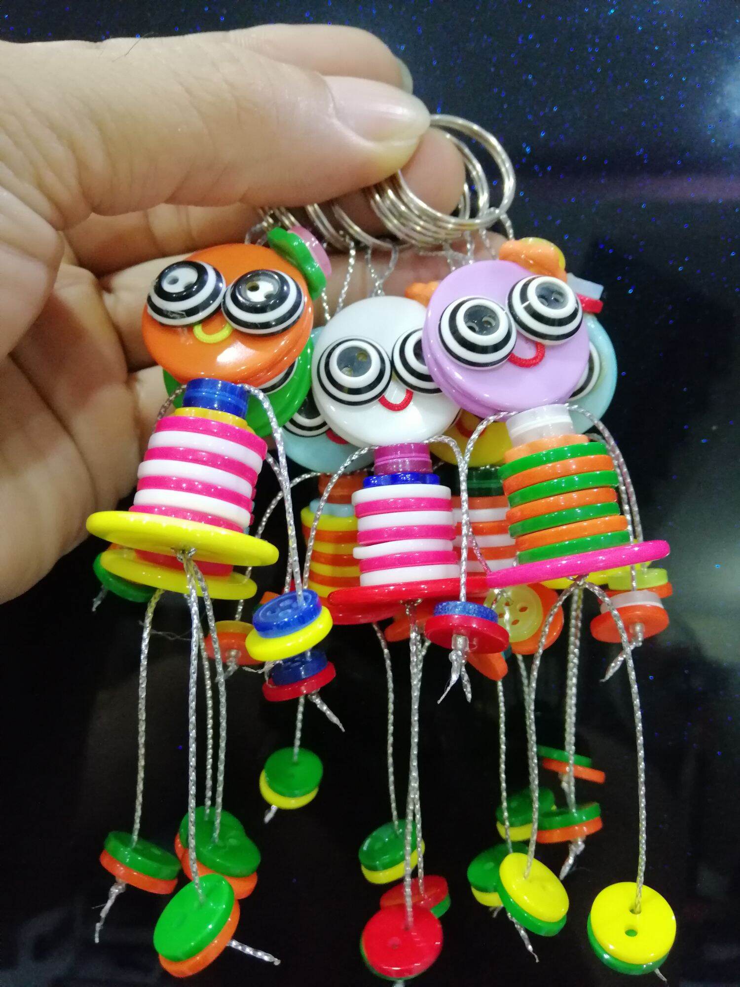 MÓC KHÓA NÚT ÁO HANDMADE