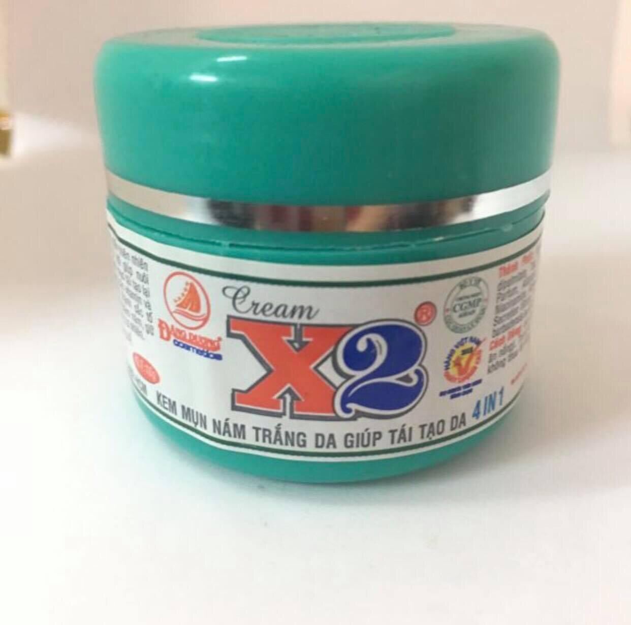 Kem x2 mụn, nám, tái tạo da