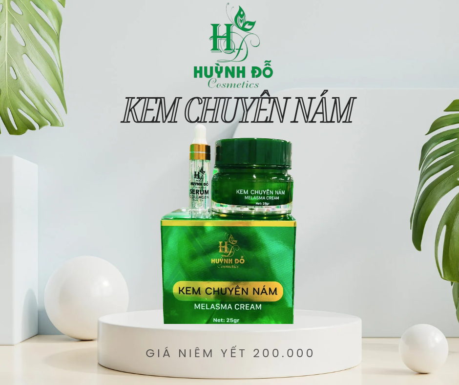 Kem nám Huỳnh đỗ tặng kèm serum