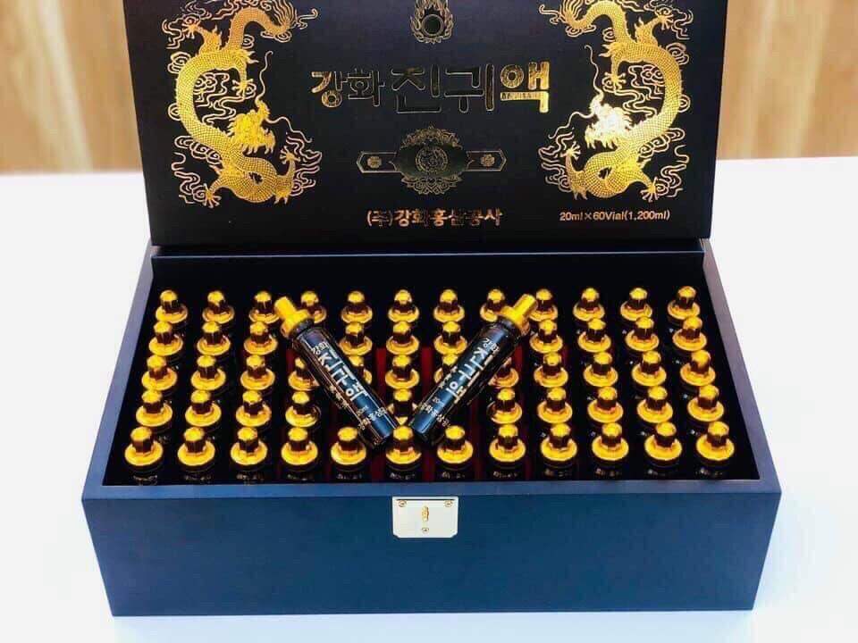 bổ dược hoàng đế,tinh chất hồng sâm kết hợp đông trùng hạ thảo