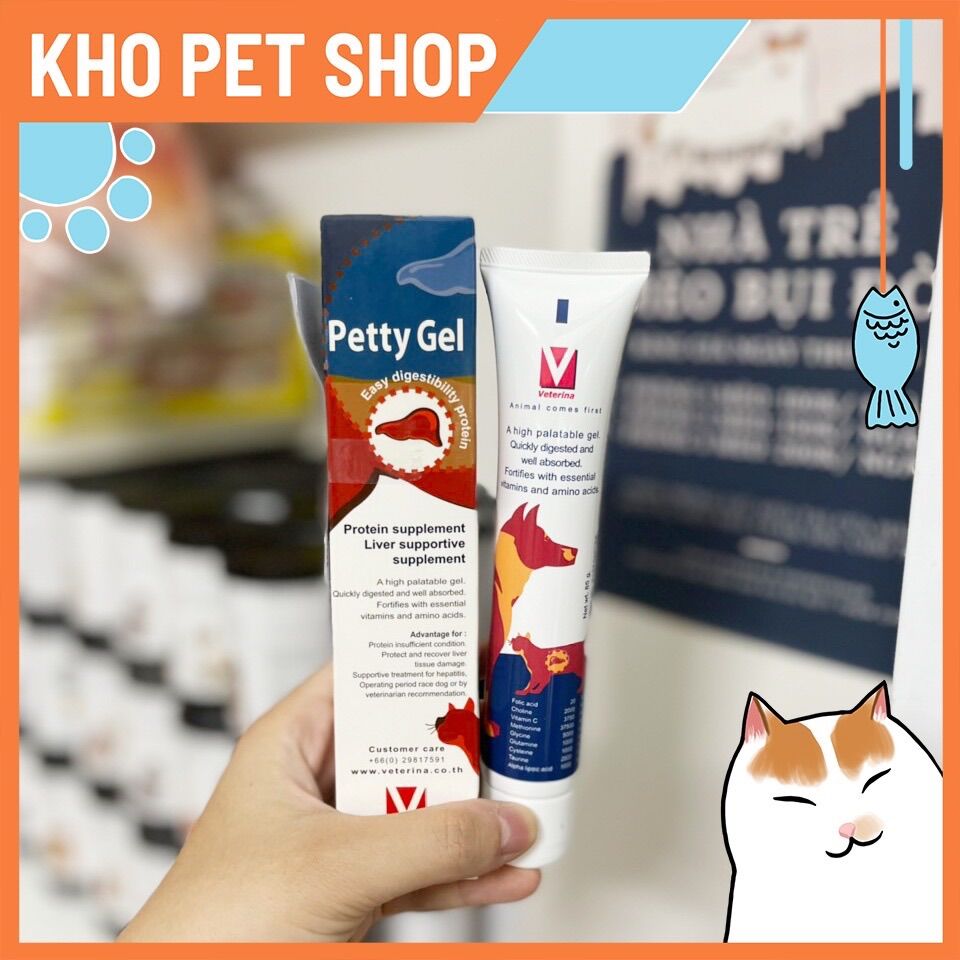 Gel dinh dưỡng Petty Gel cho thú cưng