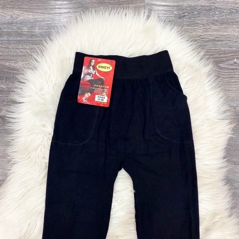 Quần 9966 legging thần thánh nhà e siêu co dãn