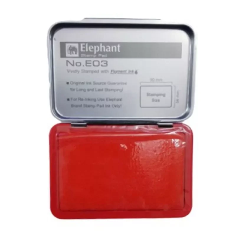 [HCM]Hộp mực lăn tay (đóng dấu) Thái lan No3 có sẵn mực