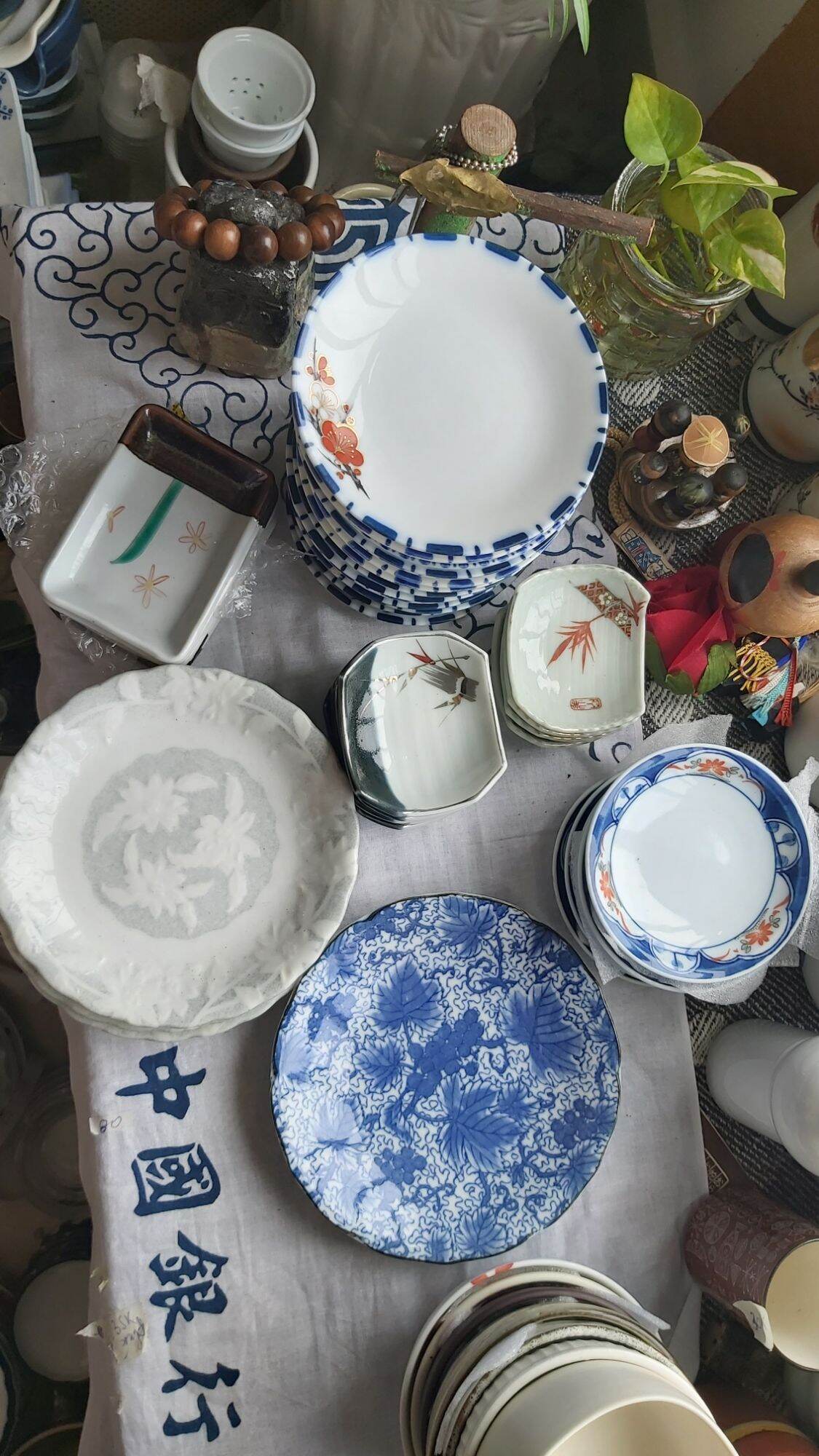 Dĩa nhỏ chén chấm đồng giá 19k GỐM SỨ NHẬT