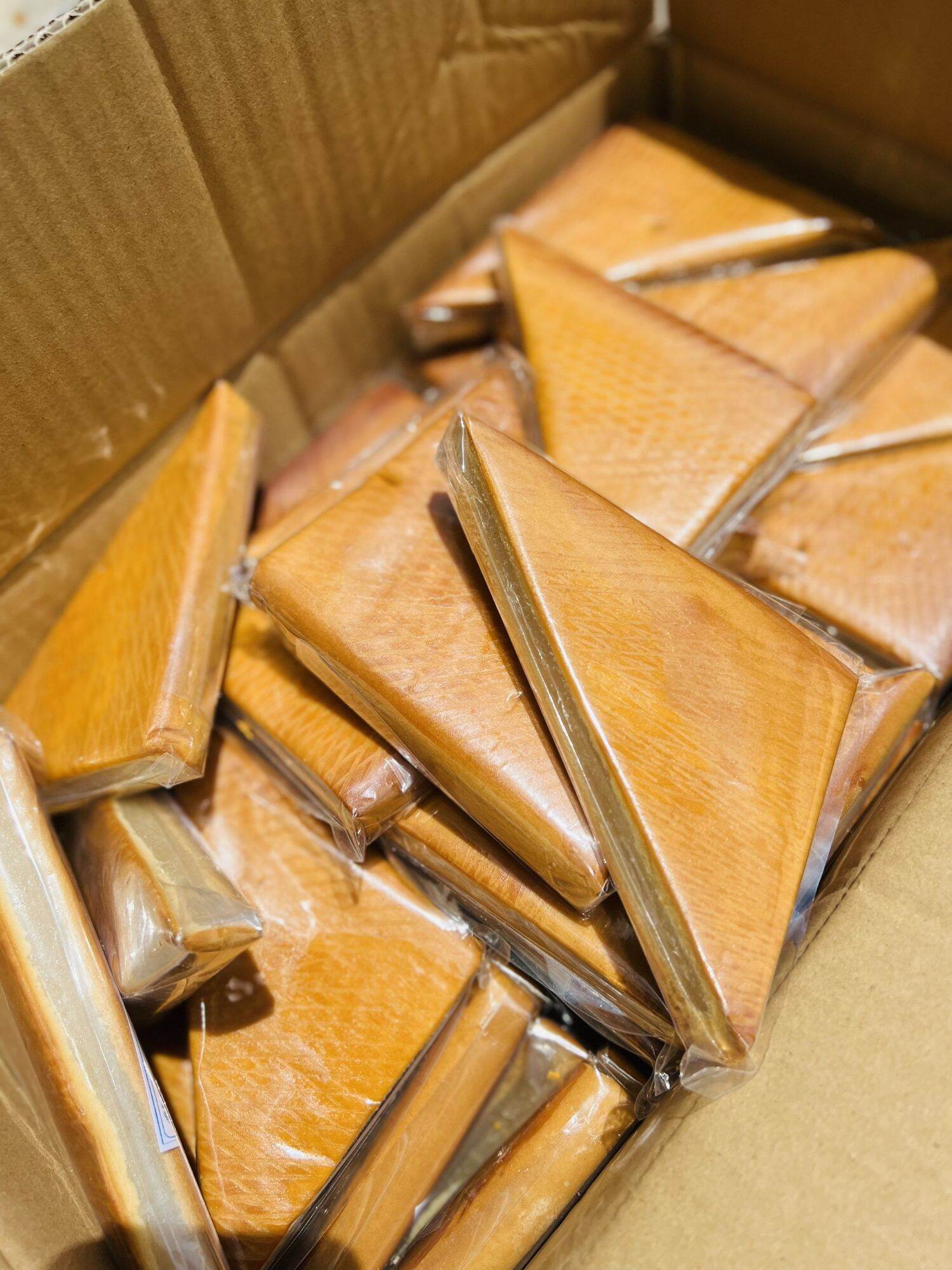 Bánh xà lam dừa miếng 200g (Ăn vặt thuần chay)