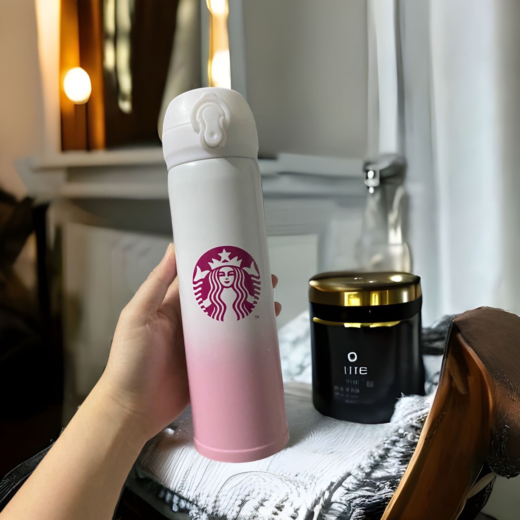 Bình giữ nhiệt Starbucks thermos inox 304 (450ml)