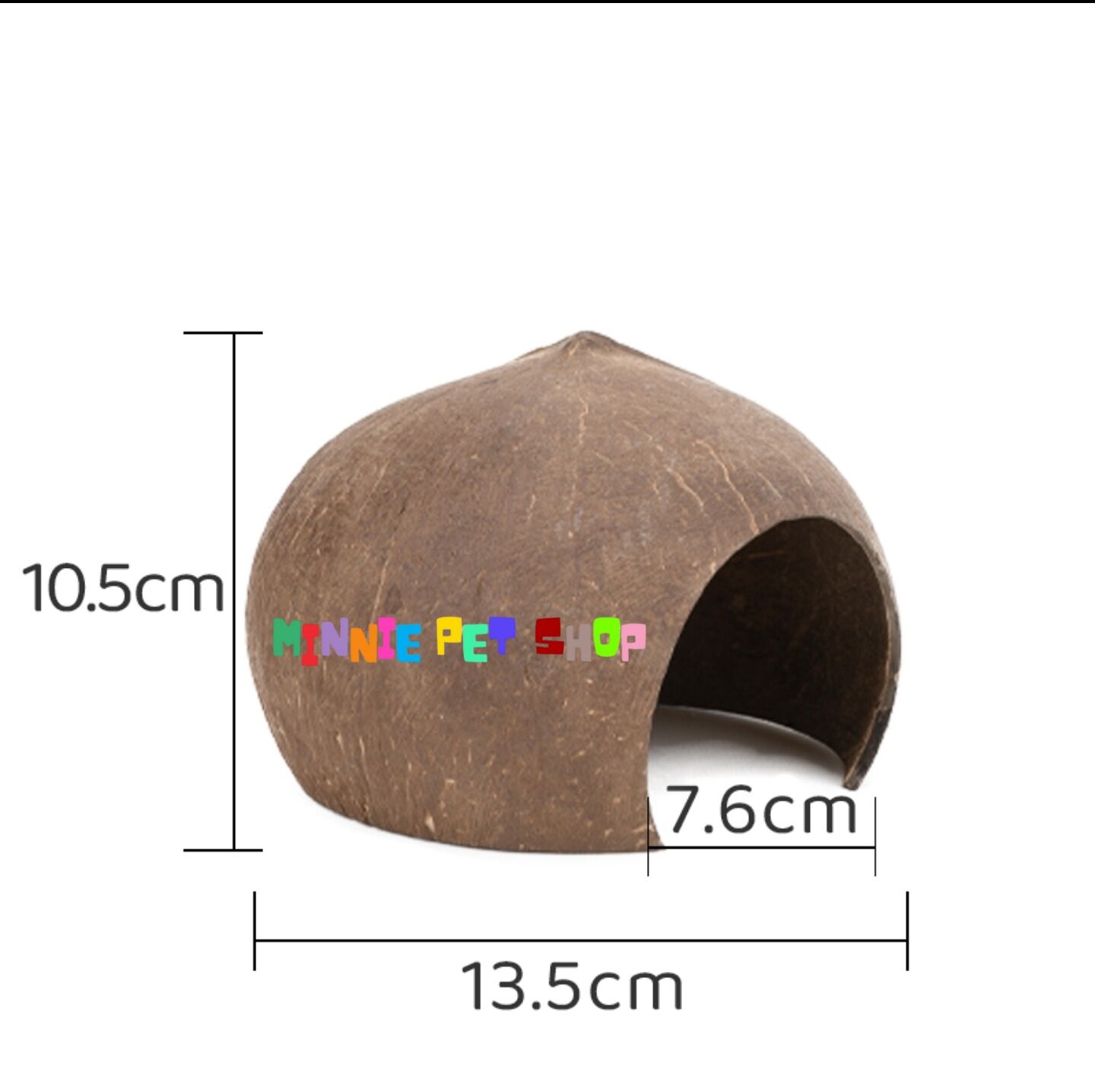 Nhà ổ ngủ gáo dừa cho hamster