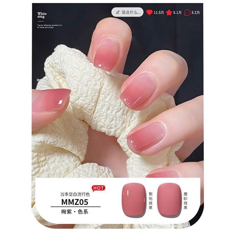 Sơn gel tone màu thạch siêu hot MNT (MUA 10CHAI TẶNG 1CHAI)