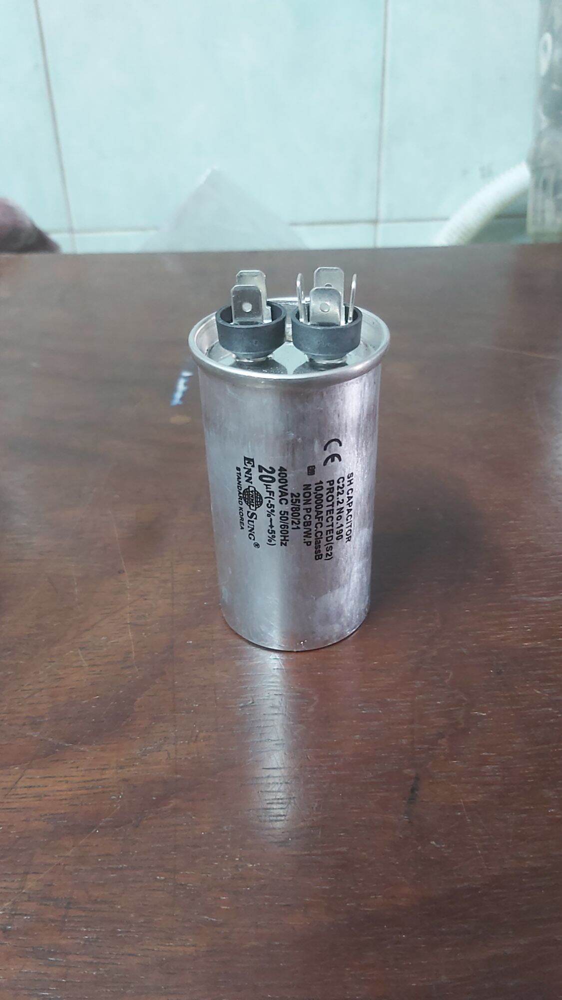 Tụ điện nhôm 20 - 60 uf - 400v hàn quốc