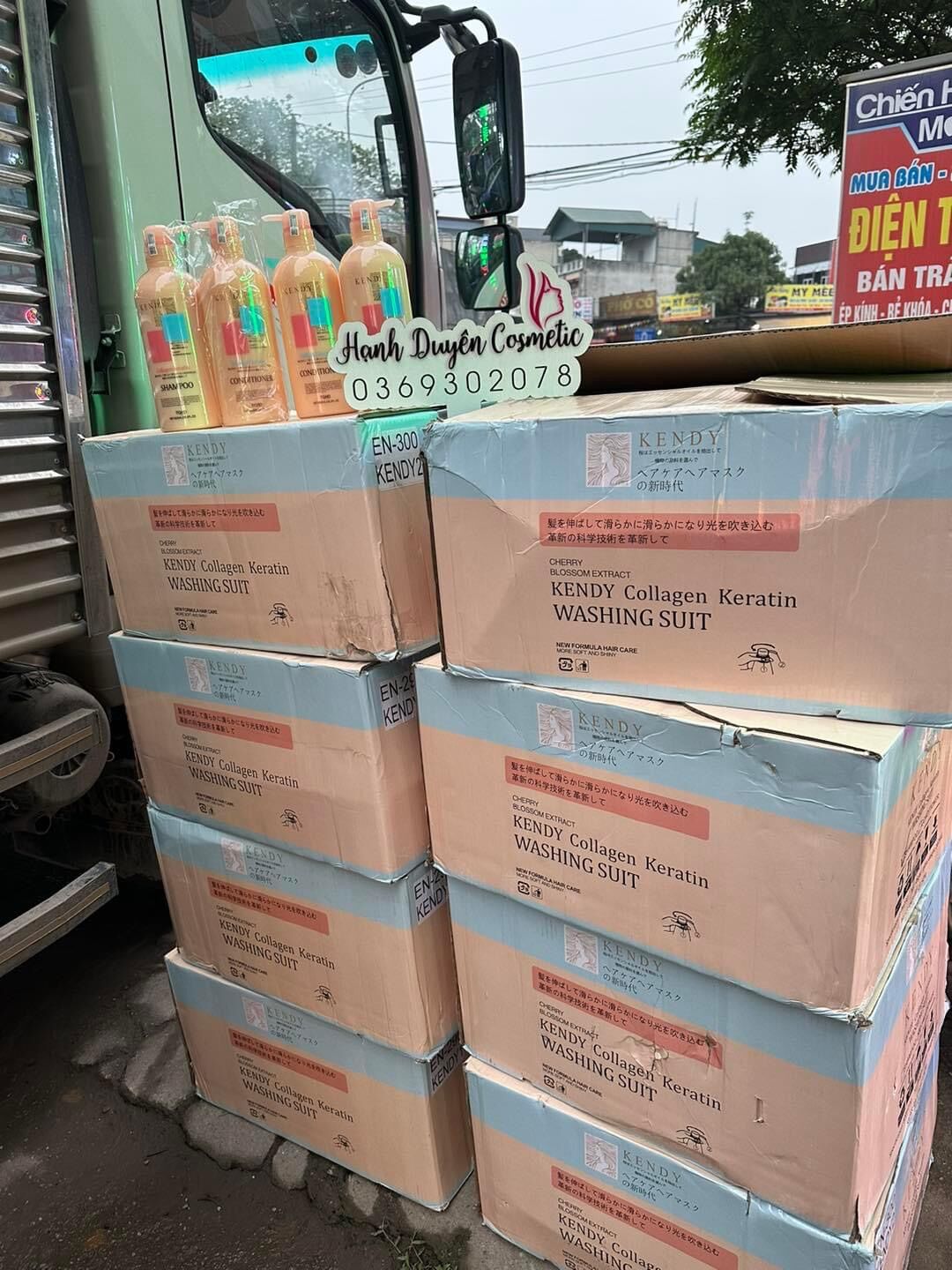 Cặp Gội Xả Kendy Dưỡng Sinh