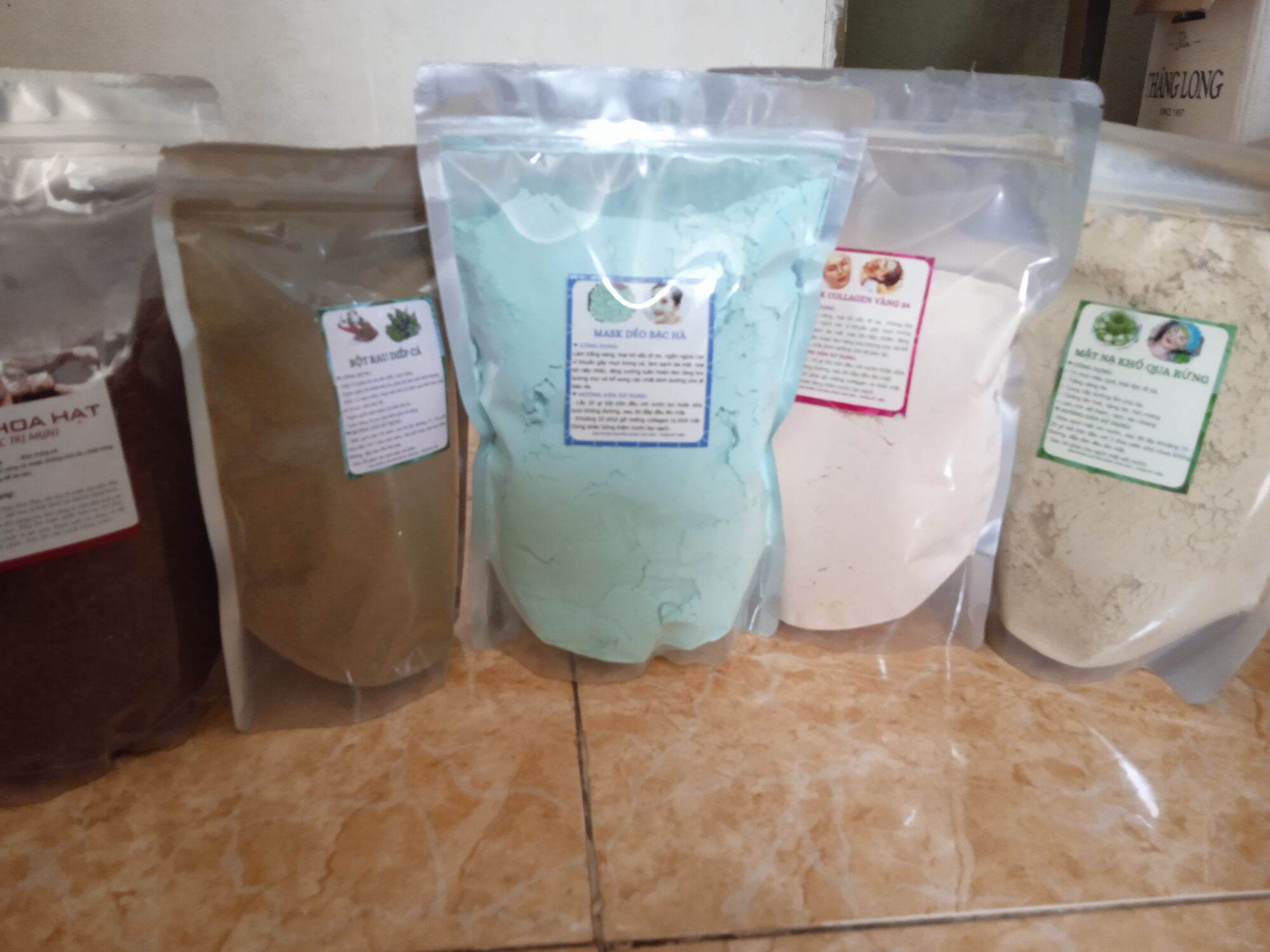 Mask dẻo bạc hà chuyên dùng cho spa 1kg.