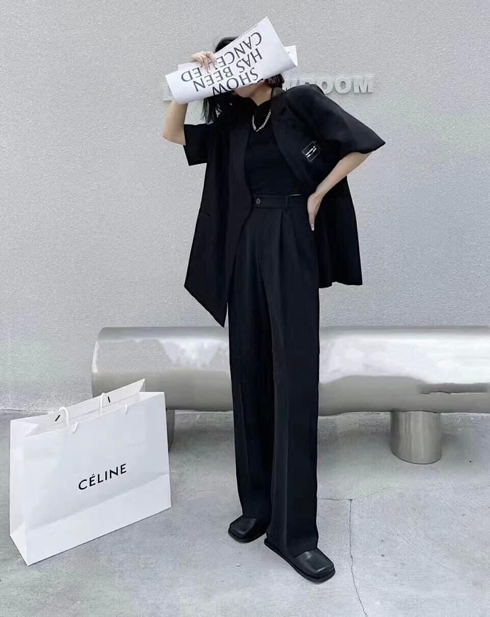 QUẦN SUÔNG NỮ DÁNG DÀI CAO CẤP (dài 98cm )