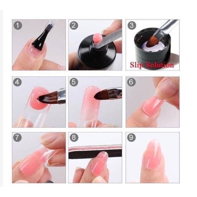 Gel gôm nối móng úp,đắp móng tuýp 30ml