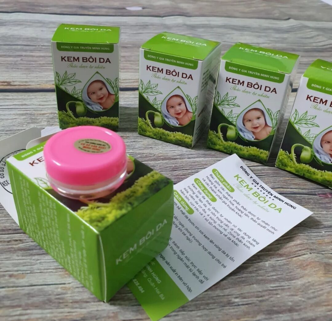 Kem Bôi Da Thảo Dược Minh Hùng
