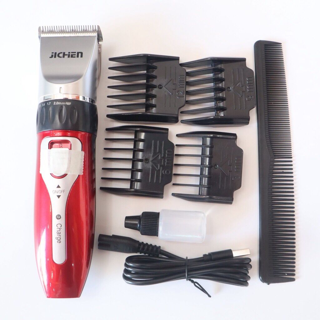 Tông đơ cắt tóc jichen-hớt tóc không dây tiện lợi