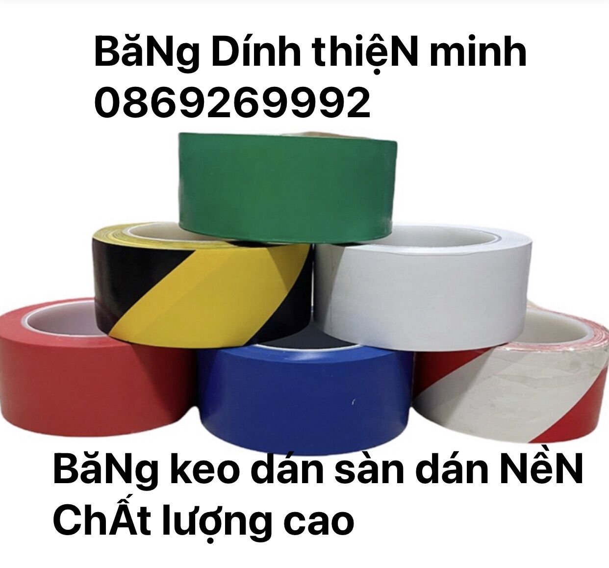 Băng keo dán nền dán sàn chất lượng cao dài 33m và 18m