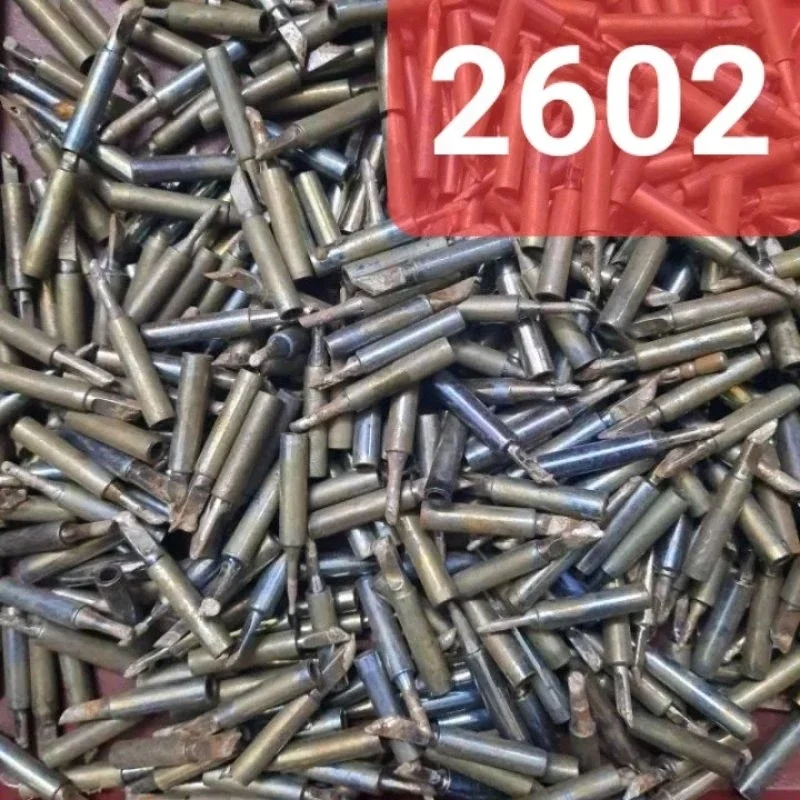 10 đầu mỏ hàn các loại đã qua sử dụng loại tốt giao ngẫu nhiên ( lỗ 4mm
