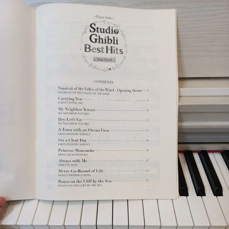 STUDIO GHIBLI BEST HITS ( Easy Level) dành cho Piano