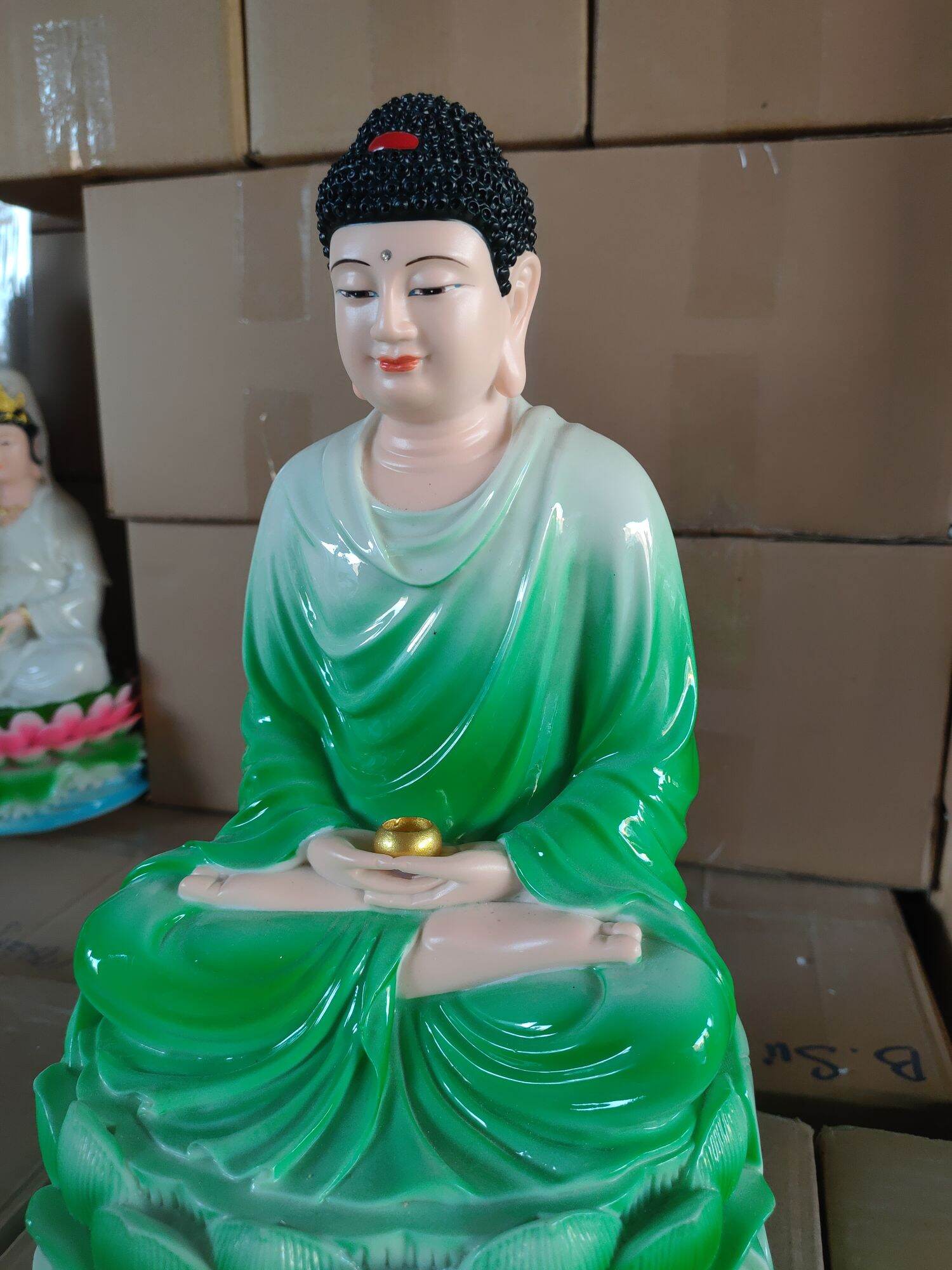 Tượng Bổn Sư Thích Ca cao 30cm